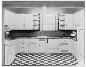 Kitchens With a Sense of 1930’s Style