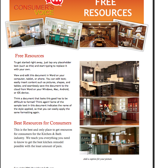 Kitchen Remodel Survival Kit